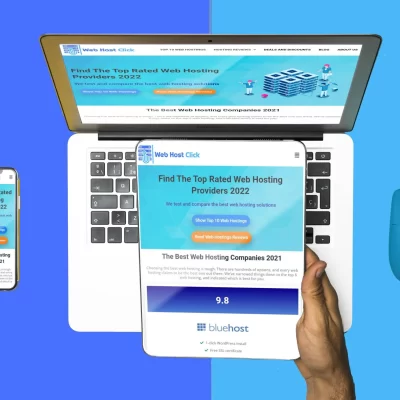 Site de Comparaison  des offres l’hébergement Web: webhostclick.com